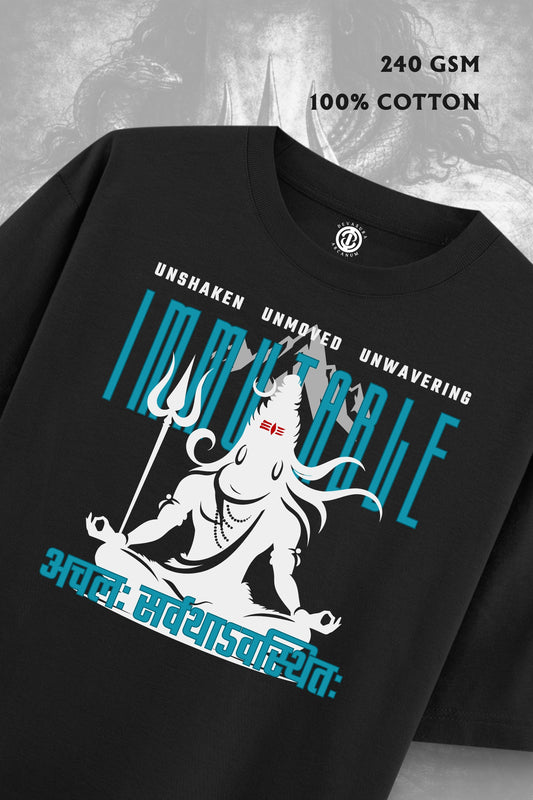 Immutable - Oversized Black T-shirt