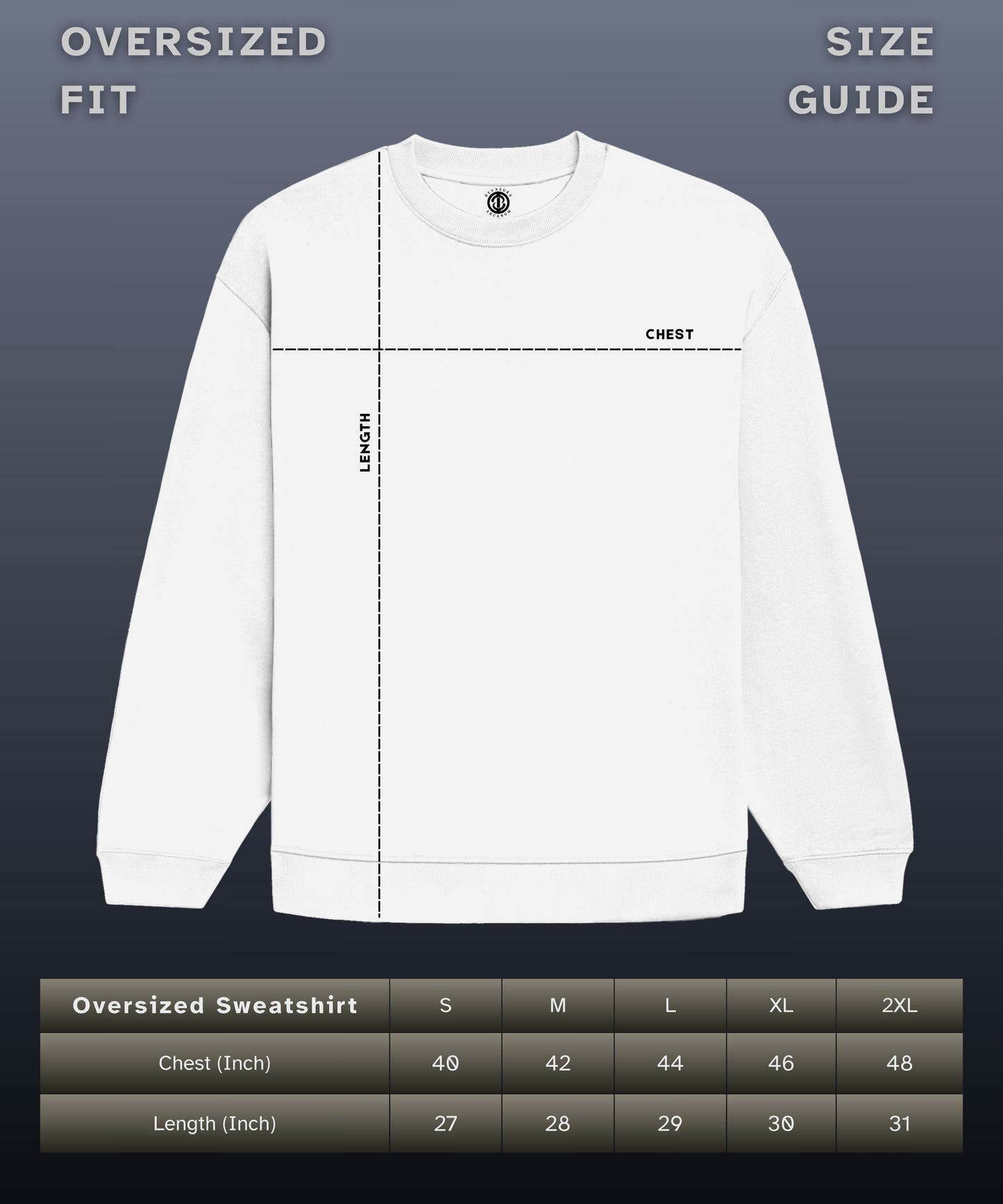 Immutable - Oversized Black Sweatshirt