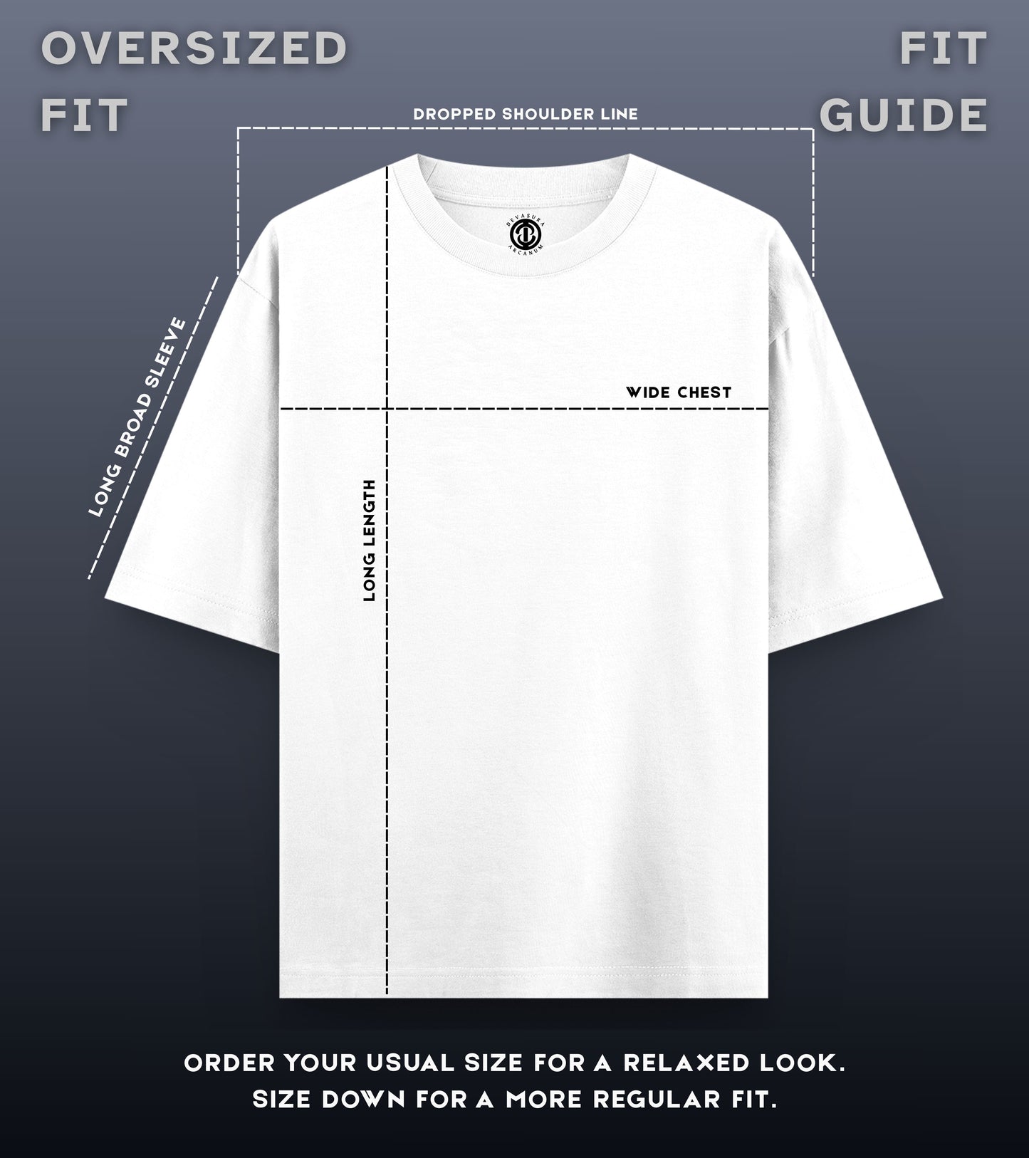 Resolve - Oversized Dark T-shirt