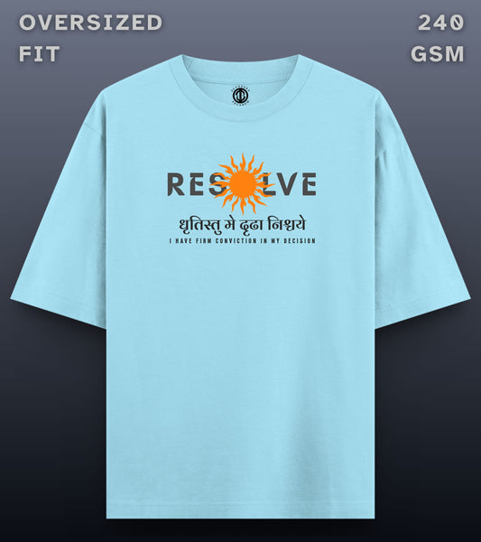Resolve - Oversized Light T-shirt