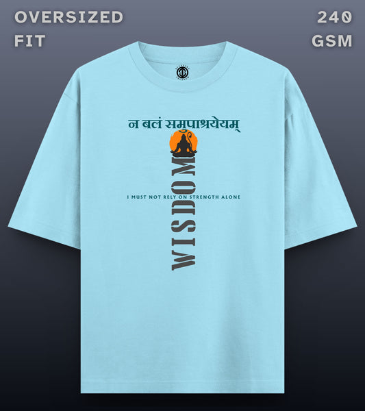 Wisdom - Oversized Light T-shirt