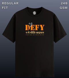 Defy - Regular Fit Dark T-shirt