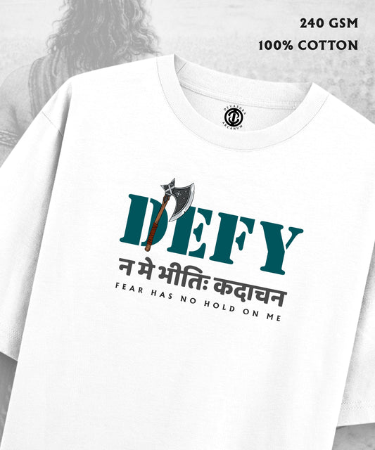Defy [Light] - Oversized T-shirt