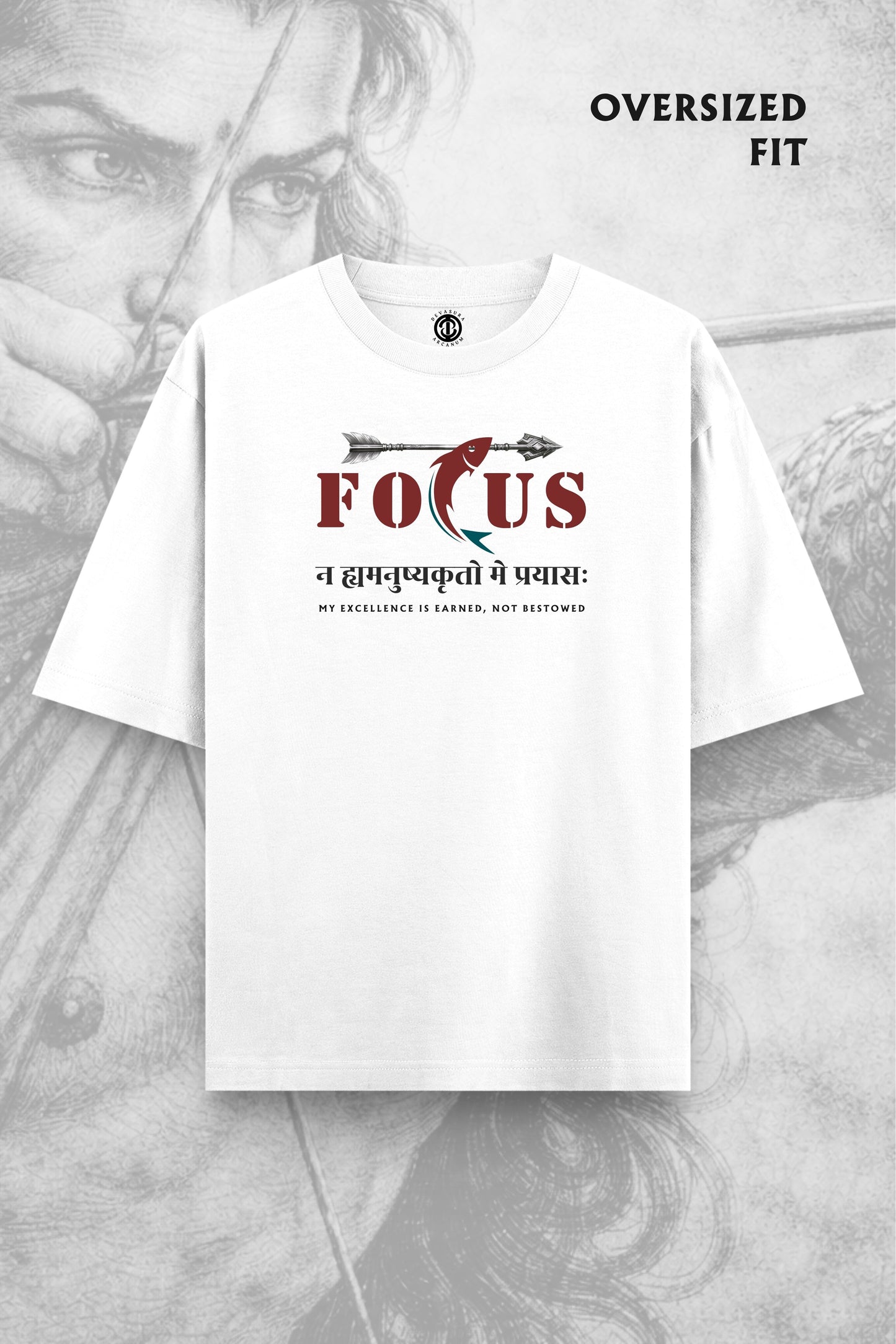Focus [Light] - Oversized T-shirt