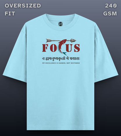 Focus - Oversized Light T-shirt