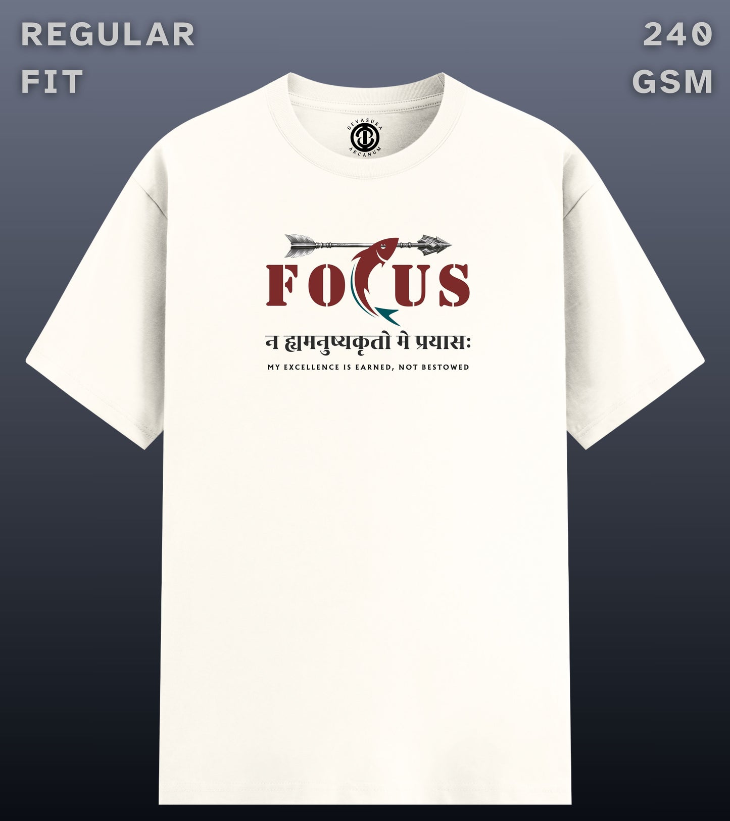 Focus - Regular Fit Light T-shirt