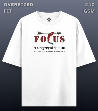 Focus - Oversized Light T-shirt
