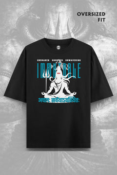 Immutable - Oversized Black T-shirt