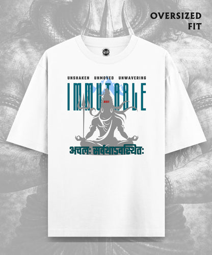 Immutable - Oversized White T-shirt