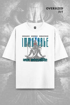 Immutable - Oversized White T-shirt