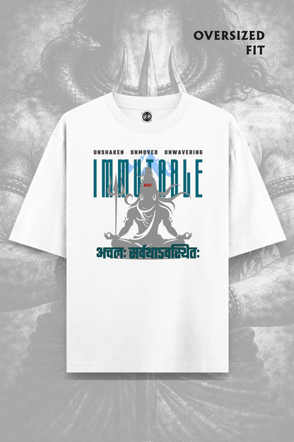 Immutable - Oversized White T-shirt