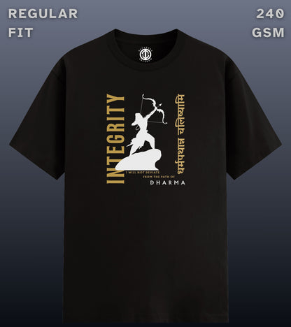 Integrity - Regular Fit Dark T-shirt