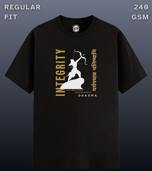 Integrity - Regular Fit Dark T-shirt