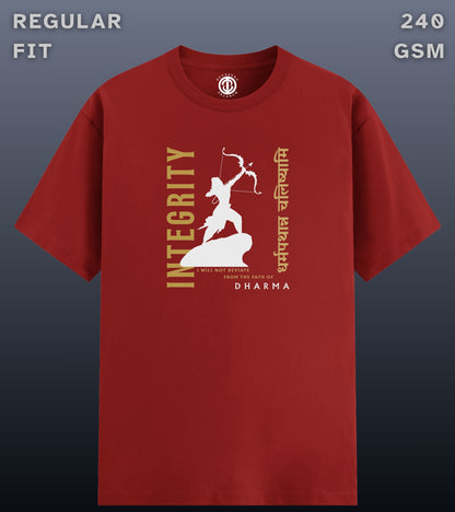 Integrity - Regular Fit Dark T-shirt