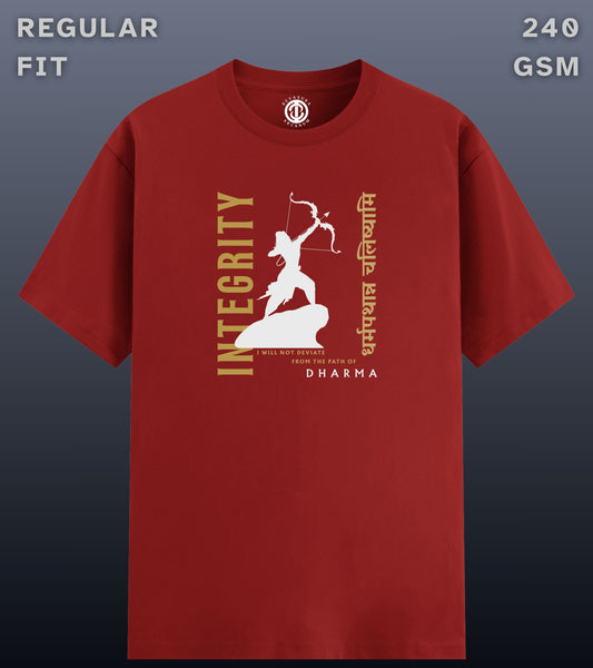 Integrity - Regular Fit Dark T-shirt
