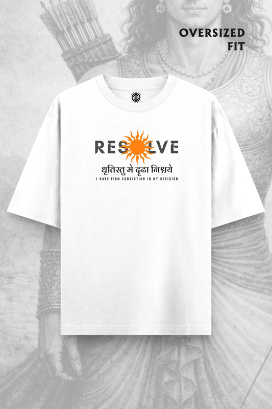 Resolve [Light] - Oversized T-shirt
