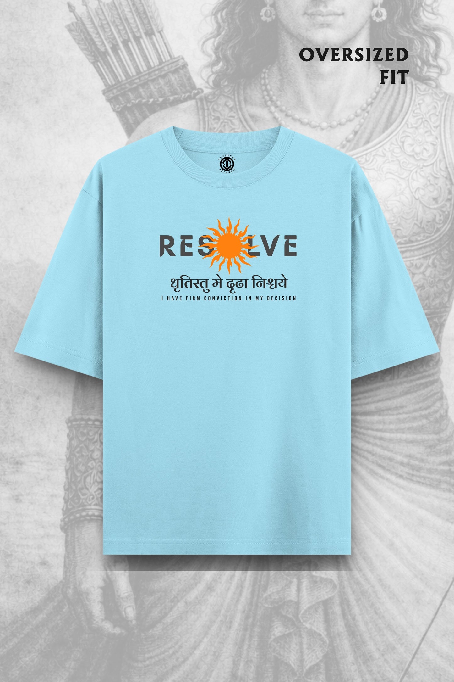 Resolve [Light] - Oversized T-shirt