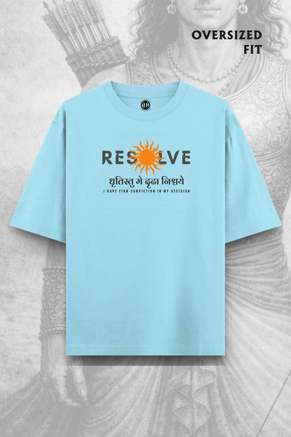 Resolve [Light] - Oversized T-shirt