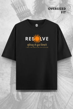 Resolve [Dark] - Oversized T-shirt
