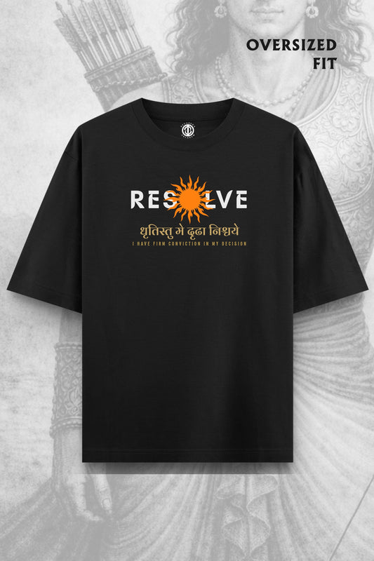 Resolve [Dark] - Oversized T-shirt