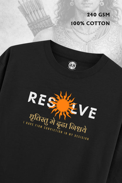Resolve [Dark] - Oversized T-shirt
