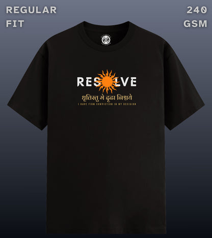 Resolve - Regular Fit Dark T-shirt
