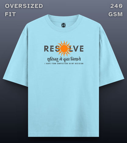 Resolve - Oversized Light T-shirt