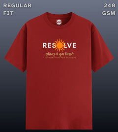 Resolve - Regular Fit Dark T-shirt