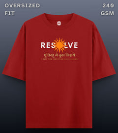 Resolve - Oversized Dark T-shirt