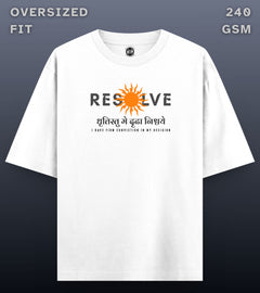 Resolve - Oversized Light T-shirt