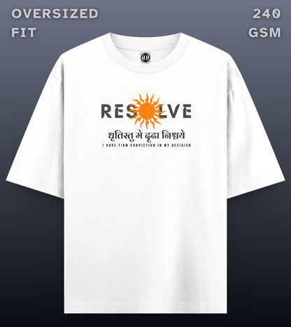 Resolve - Oversized Light T-shirt