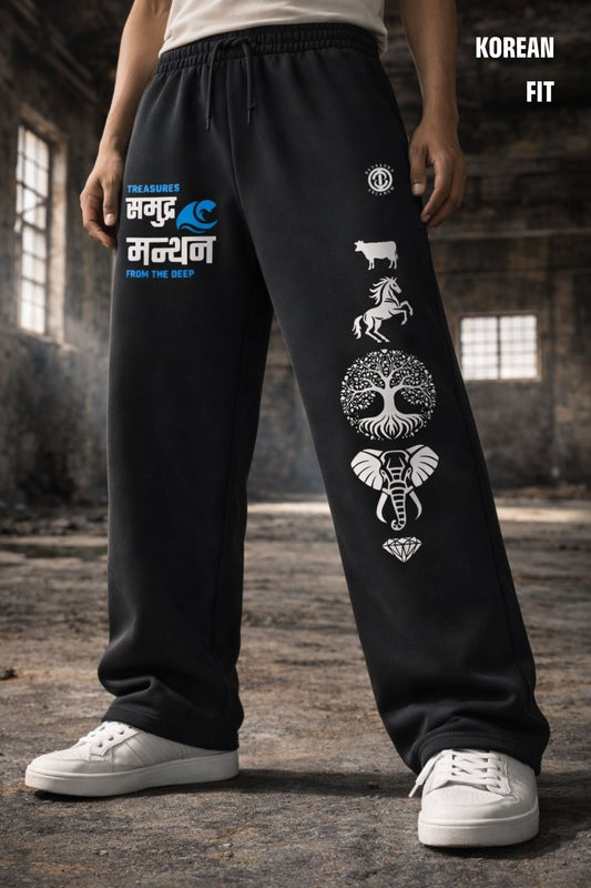 Samudra-Manthan Korean Sweatpants