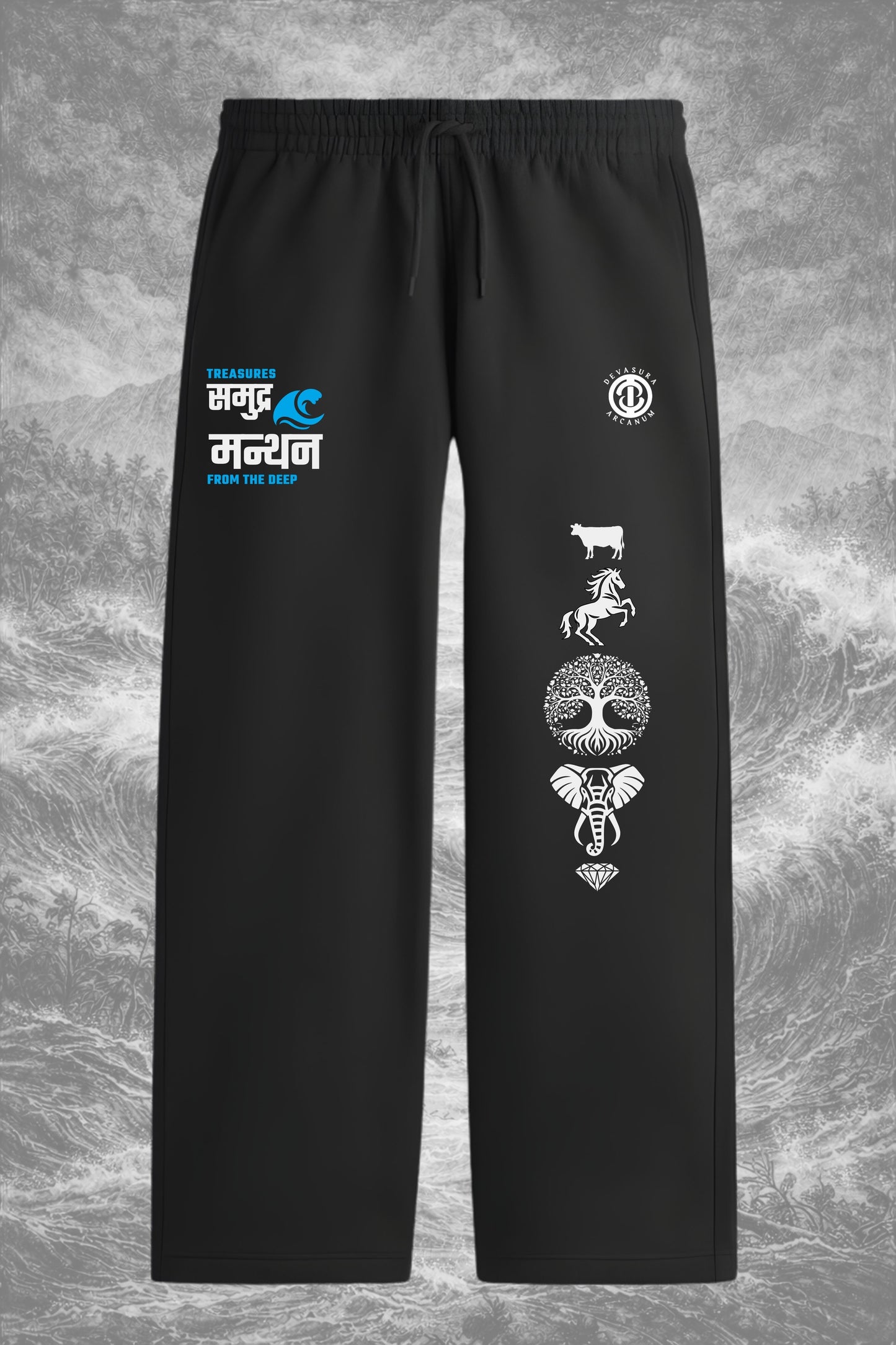 Samudra-Manthan Korean Sweatpants