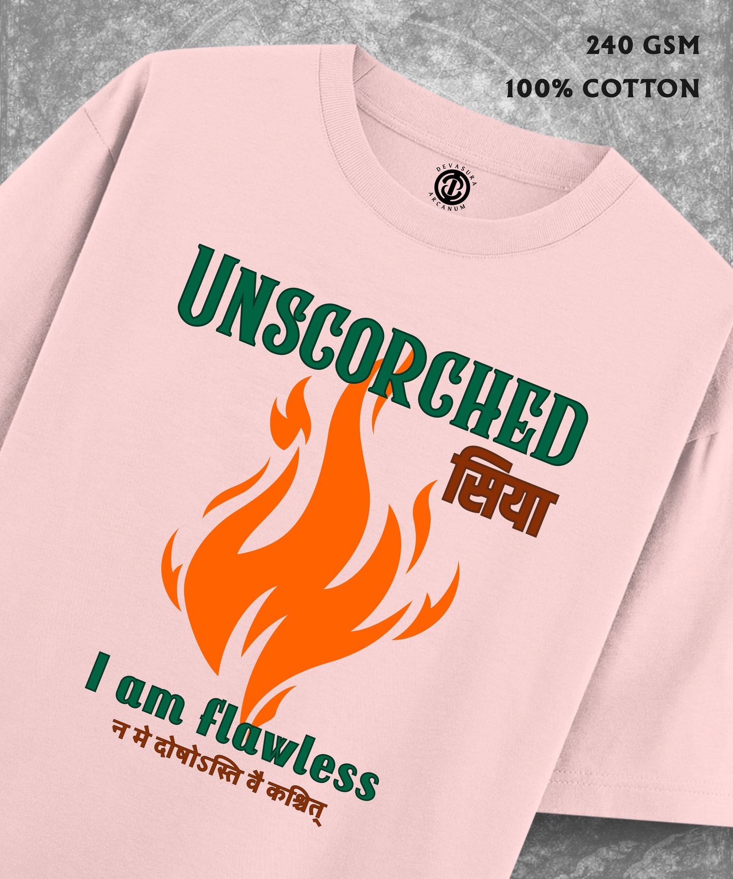 Unscorched - Oversized T-shirt