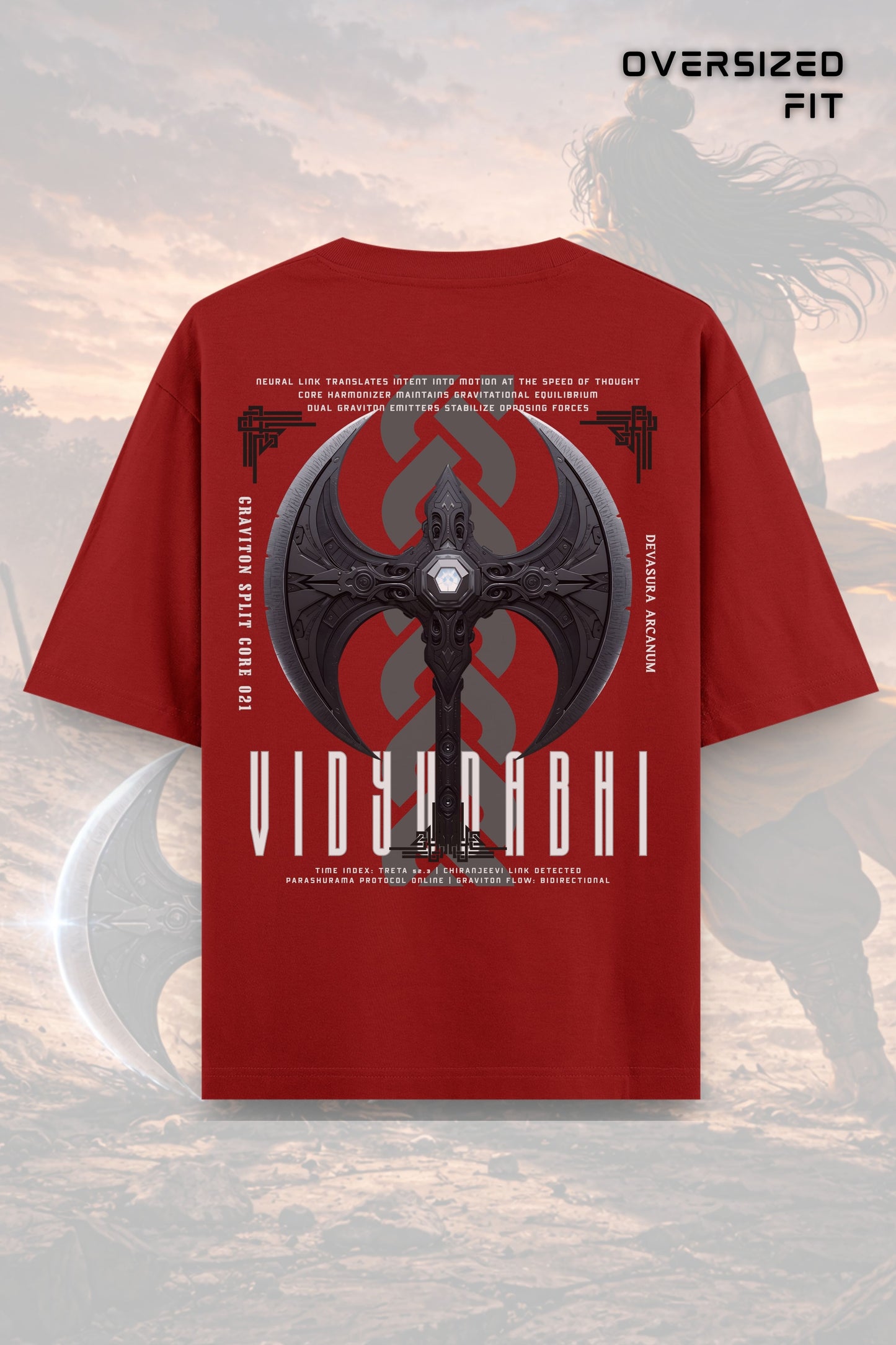 Vidyudabhi Oversized T-shirt