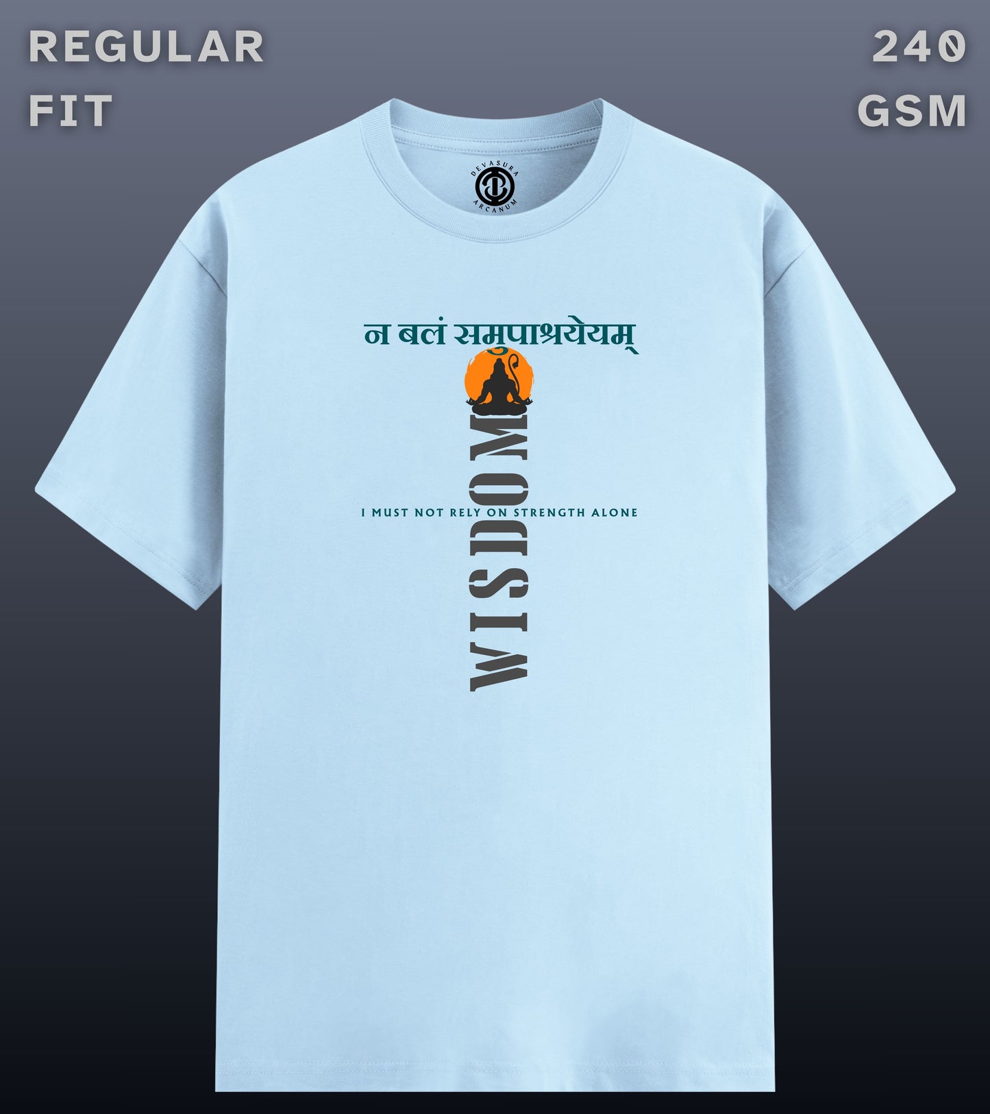 Wisdom - Regular Fit Light T-shirt