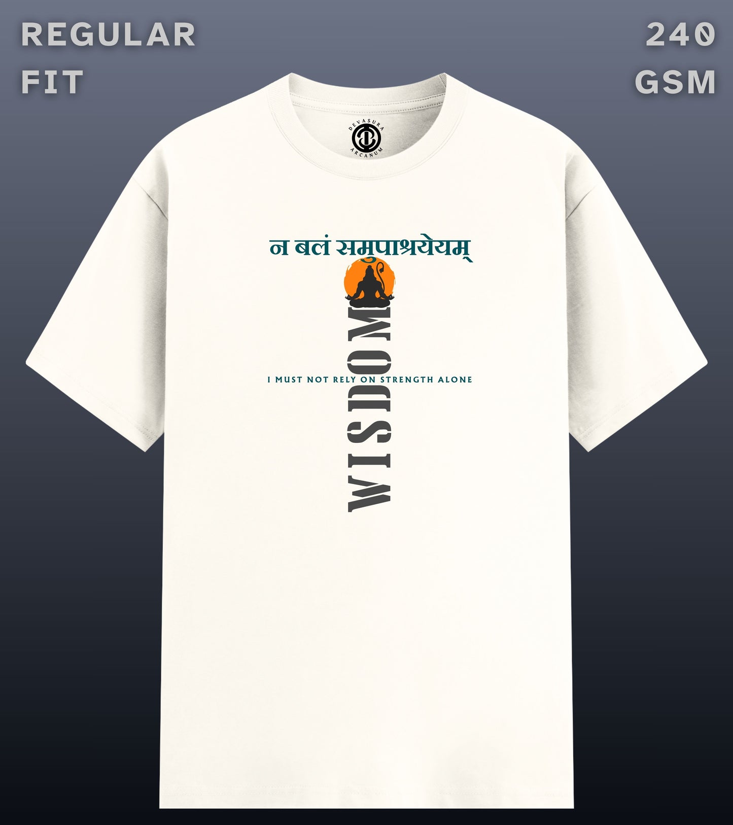 Wisdom - Regular Fit Light T-shirt